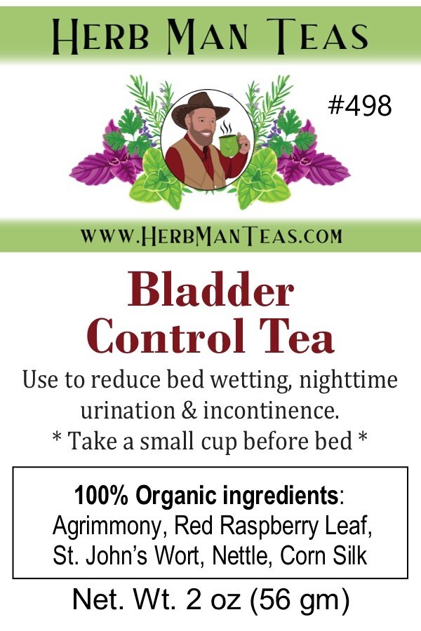 BLADDER CONTROL TEA – Stop urinating at night! Drink before bed & sleep better.