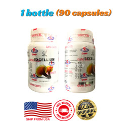 Gano Excel Excellium 90 Capsules Ganoderma Lucidum Lingzhi Reishi Ship From USA