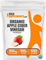 BulkSupplements Organic Apple Cider Vinegar Powder – Vegan Digestive Support