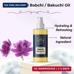 Babchi Oil (Bakuchi) (Psoralea corylifolia) 100% Natural Cold Pressed Carrier Oi