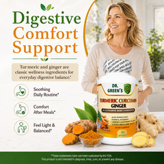 Turmeric Curcumin with Ginger Black Pepper, Joint support Max Strength Capsules