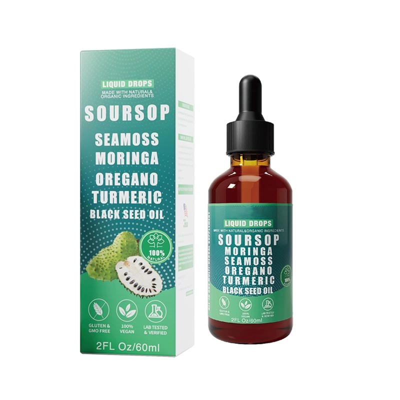 Soursop Vyxion Bitters Liquid Drops – Immunity, Liver, Gut & Antioxidant~USA