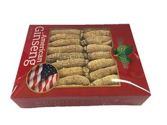 Hand-selected A Grade American Ginseng Root Small Thin Short Size (4 Oz. Box)