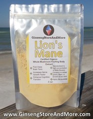 4oz Lion’s Mane Extract | Organic Whole Mushroom Fruiting Body | Highest Quality