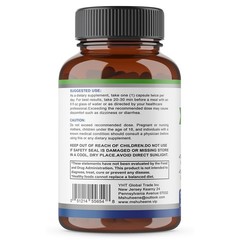 Bilberry Extract 6000 Mg 20:1 Concentrate 120 Capsules Per Bottle Supplement