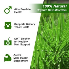 Saw Palmetto Capsules 1000mg – Prostate Health Support,Reduce Frequent Urination
