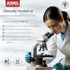 AIMIL BGR-34 Herbal Tablets 100 Count x 3 Ayurvedic Supplement Metabolism 2029