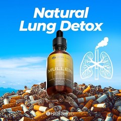 Mullein Drops for Respiratory Health – Natural Herbal Lung Cleanse 2 Fl Oz
