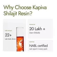 Kapiva Shilajit Gold Resin 40g Ayurvedic Energy Stamina Support Pure Gold