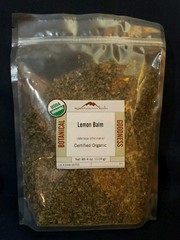 Mountain Rose Herbals Certified USDA Organic Lemon Balm 4oz (114g) NIP