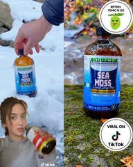 Pick your 2 Bottle BITTERS 16oz Herbal Soursop w Moringa, Sea Moss +10 Herbs