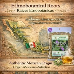 Ortiga hoja seca TE(Stinging Nettle dried Leaf & Root Loose Tea 4oz (113 gr) |