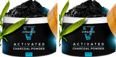 2 qty Activated Charcoal Powder Face Cleanser Skin Mask Teeth Whitening Whitener