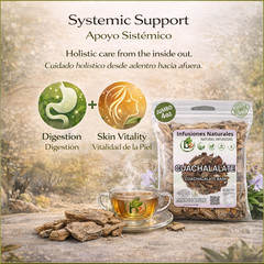 Cuachalalate Herbal Tea 4 oz-113g. Mexican Cuachalala, Cuachalalate Herbal Tea W