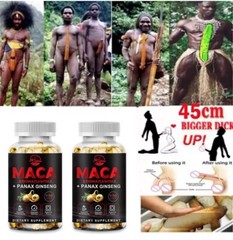 #1 BEST-MALE ENLARGER THICKER LONGER BIGGER 3″ GROWTH ENLARGEMENT 240 CAPSULES