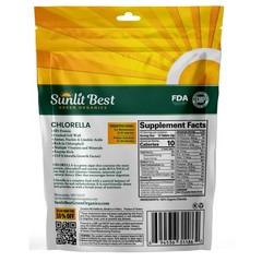 Sunlit Best USDA Organic Premium Chlorella Tablets 500 500 Count (Pack of 1)