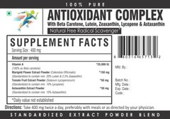 Antioxidant Supplement Immune Support with Carotene Lutein Lycopene Astaxanthin