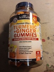 BioSchwartz Turmeric & Ginger Gummies Exp 12/25 NIP Free Shipping B6