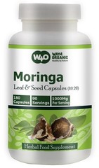 Moringa Oleifera Leaf & Seed Powder 80:20 – 180 Capsules, 1000mg (2 Packs)
