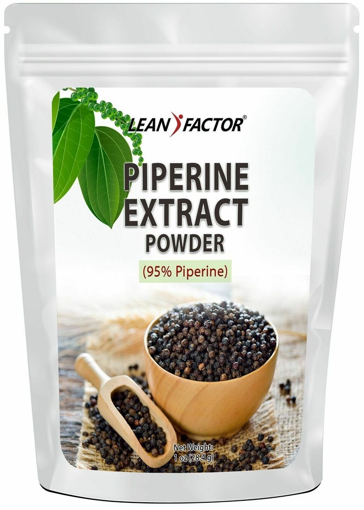 Piperine Extract Powder – Pure Black Pepper Extract (1 oz)