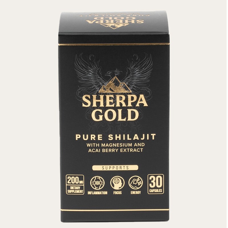 Pure Himalayan Shilajit – Energy, Hormone Balance & Immune Support with Acai