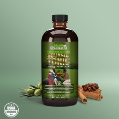 SOURSOP BITTERS TONIC – Herbal Digestive Immune Detox Wellness Support – 16oz