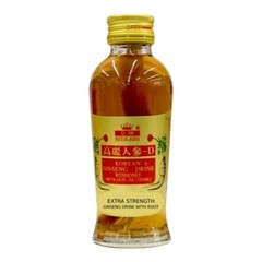 Korean Ginseng Drink with Honey 4.23 oz 120 ml Each Extra Strength 2pk