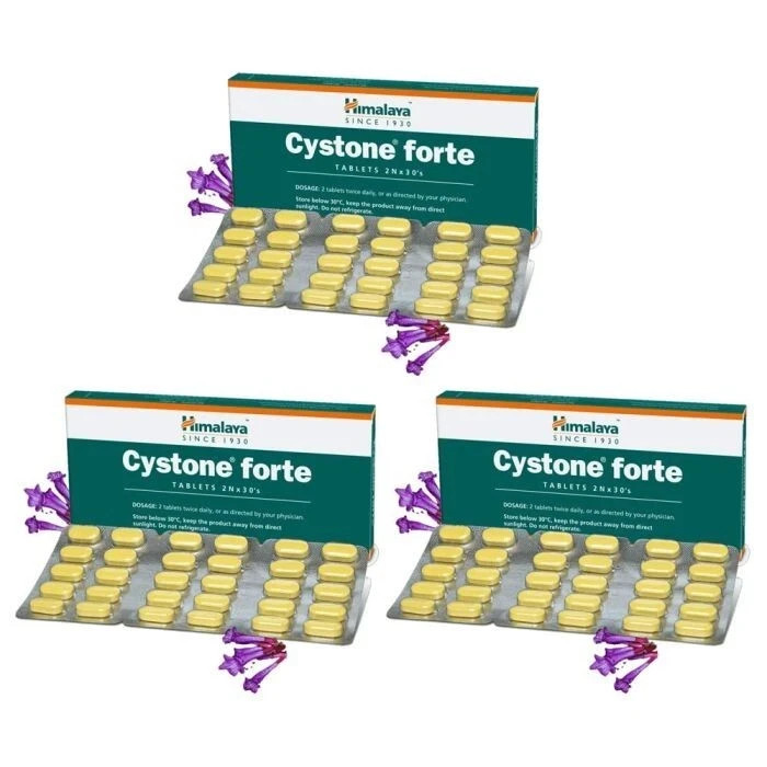 CYSTONE FORTE Himalaya 180 Tablets For Kidney stones Kidney health Renal Stones