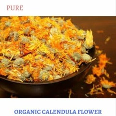 Bulk 200g Organic Calendula Officinalis – Vacuum Packed Dried Flower – Free Post