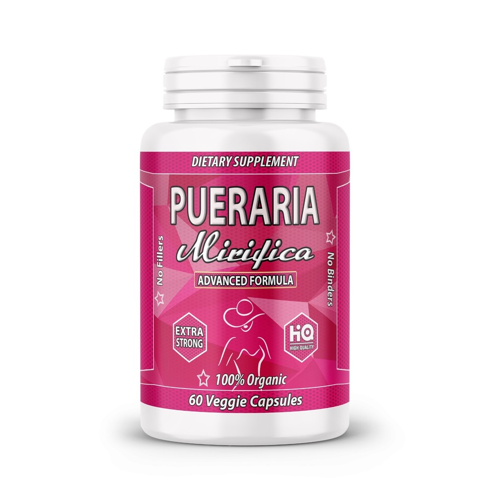 PUERARIA MIRIFICA SUPPLEMENT FARMED 5000mg PURE EXTRACT ORGANIC PILLS BY HH