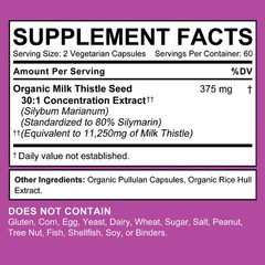 Immune System Health Supplements Liver Detox Antioxidant Support 30-120 Capsules