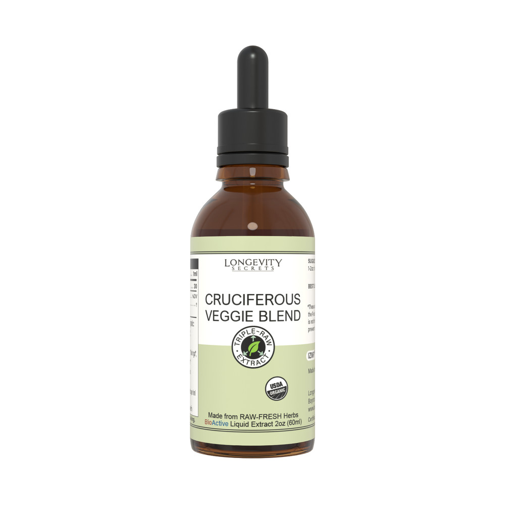 Cruciferous Vegetables: Cellular Health – Made from Raw-Fresh-Organic Herbs