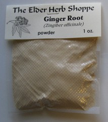 Ginger Root Powder 1 oz – The Elder Herb Shoppe