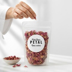 Organic Pink Rose Petals Bulk Fragrant Rosa Tea Pesticide Free, 1oz, 2oz, 4oz