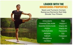 Neem Turmeric Capsules – 300 Tablets, 1000mg, Equal Ratio, 150 Servings (3 Pack)