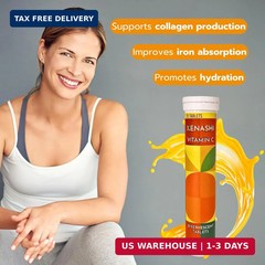 Vitamin C 1000mg Effervescent Tablets Vitamin with Zinc Potassium Magnesium E Vi