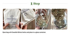 SWEDISH BITTERS – 22 INGREDIENTS SCHWEDENBALSAM ORIGINAL BY MARIA TREBEN