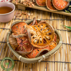 Dried Bael Fruit Slices | Organic Aegle Marmelos Natural Herb Drink Ayurveda Tea