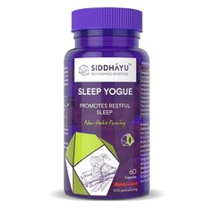 Siddhayu Sleep Yogue Capsules, 60 Capsules p577