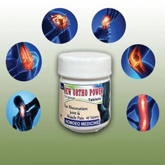 Ortho Power Tablet (24 x 40 Unit) Natural for Muscle & Joint pain relief
