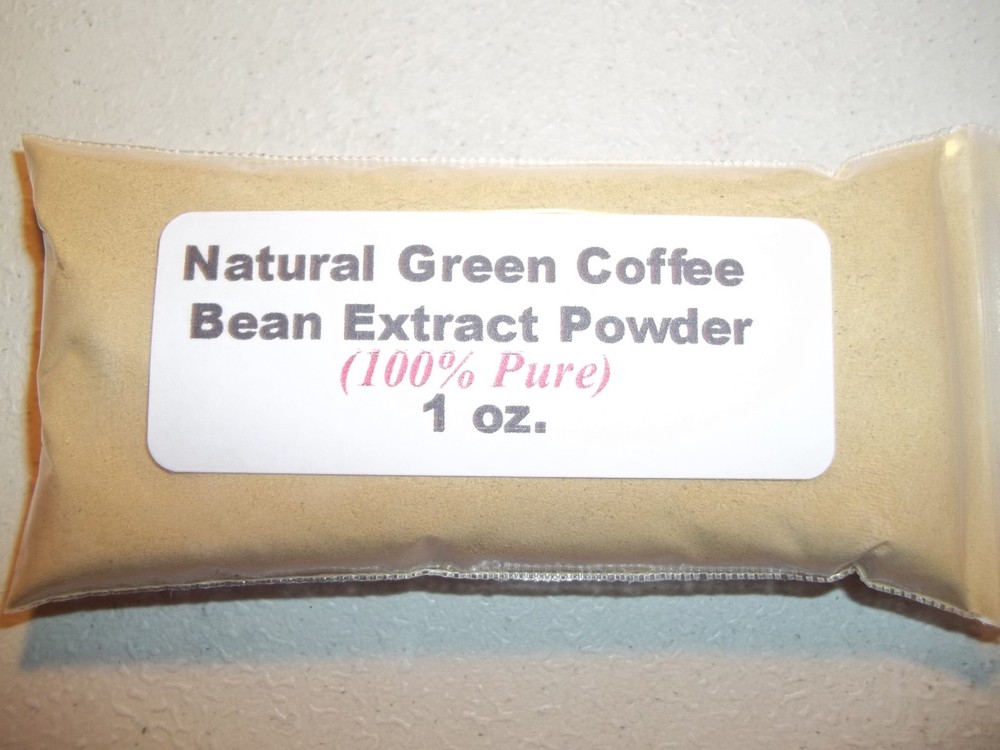 1 oz. (28 grams) Green Coffee Bean Extract Powder (100% Pure)