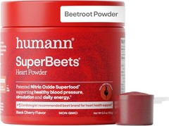 Delicious Black Cherry SuperBeets Beetroot Powder – Heart Health Support, 5.3 oz