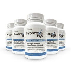 PROSTAVAR RX – 5 Bottles – Proactive Prostate Support – MFG Direct & Fresh!