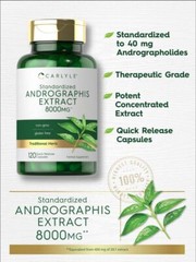 Andrographis Paniculata | 8000 mg | 90 Capsules | Non-GMO | by Carlyle