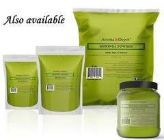 2lb / 32 oz Moringa oleifera Leaf Powder 100% Pure Natural Superfood Vegan lot