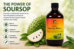 Exotic Soursop Bitters 16oz | Herbal Digestive & Daily Wellness Support