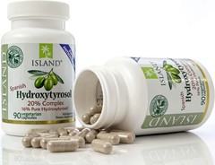 Island Nutrition 20% Hydroxytyrosol Complex™ Olive Fruit Extract – Super Stre…