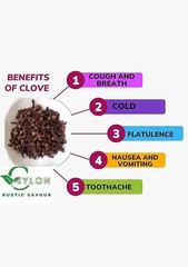 Organic Ceylon Hand Picked Whole Cloves Sri Lanka Non-GMO USDA Certified 3.5 oz