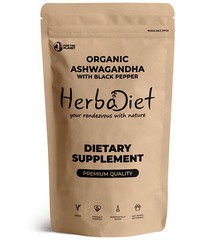 Organic Ashwagandha Root Powder HIGH ABSORPTION Stress Fatigue Anxiety Relief