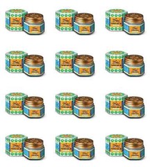 12 X Tiger Balm White | Stuffy Nose & Headache Relief | 9ml Each | Exp: 03/2028